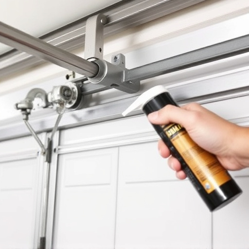 how to lubricate garage door rollers and hinges safely