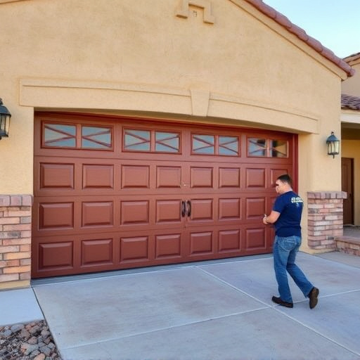 quick garage door repair in Tucson