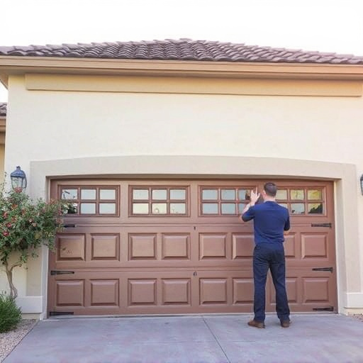 quick garage door repair in Tucson