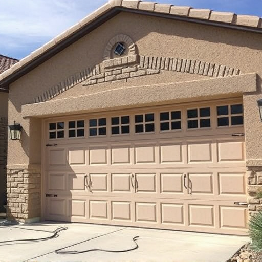 quick garage door repair in Tucson