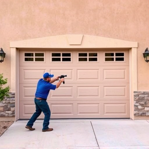 quick garage door repair in Tucson