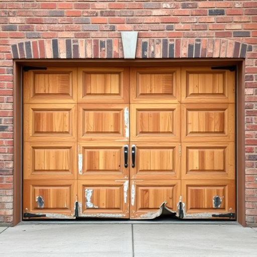 when to replace vs repair a garage door panel