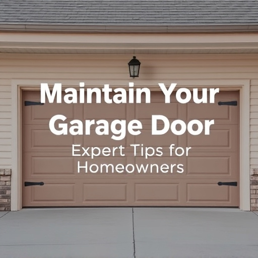 Maintain Your Garage Door: Expert Tips for Homeowners
