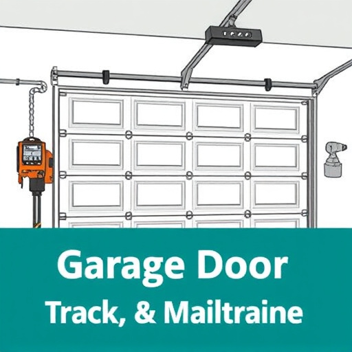 common causes of broken garage door tracks and rollers
