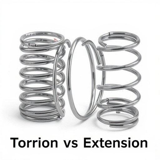 difference between torsion and extension springs explained