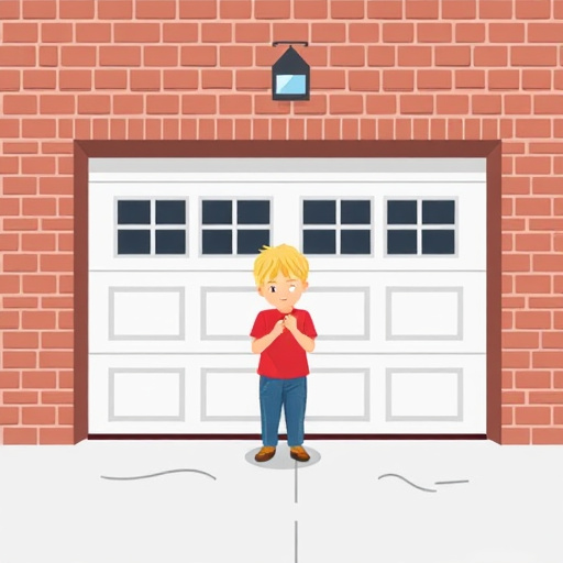 garage door safety tips for families with children