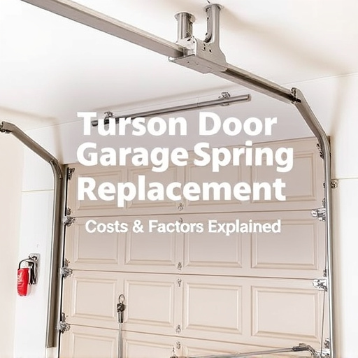 Tucson Garage Door Spring Replacement: Costs & Factors Explained