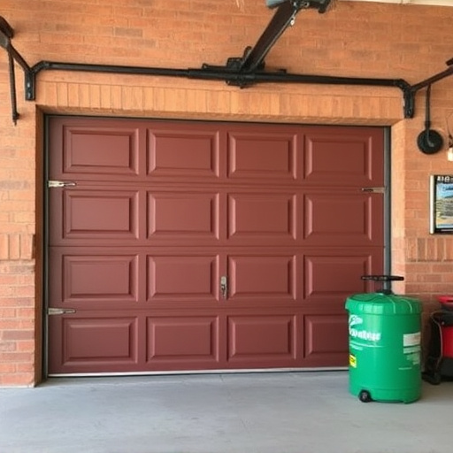 how to lubricate garage door rollers and hinges safely