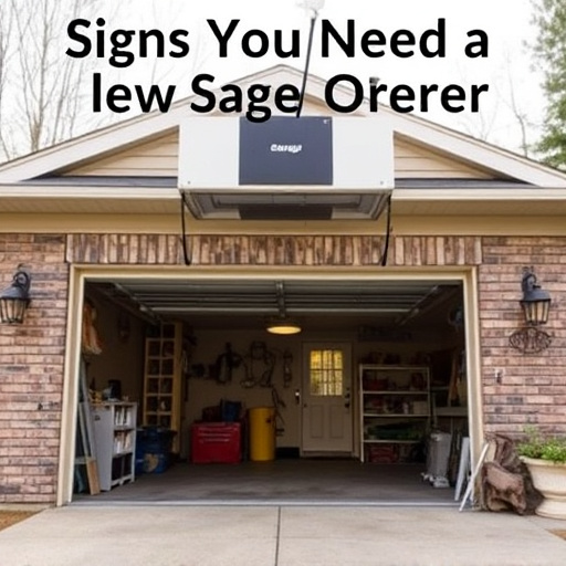 signs you need a new garage door opener