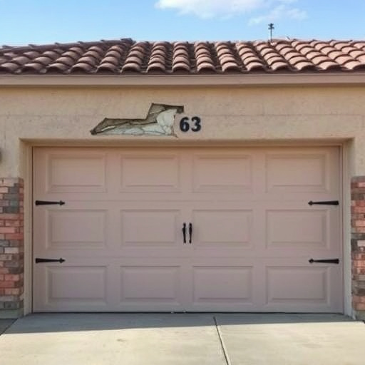 when to replace vs repair a garage door panel