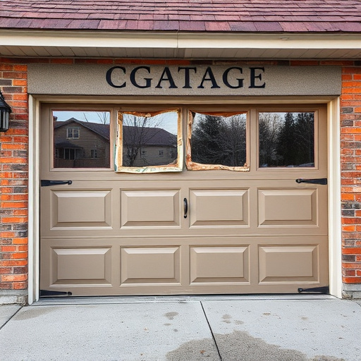 when to replace vs repair a garage door panel