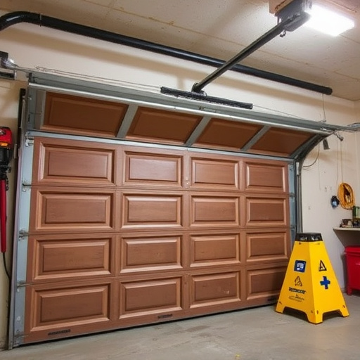 why is my garage door making grinding noises
