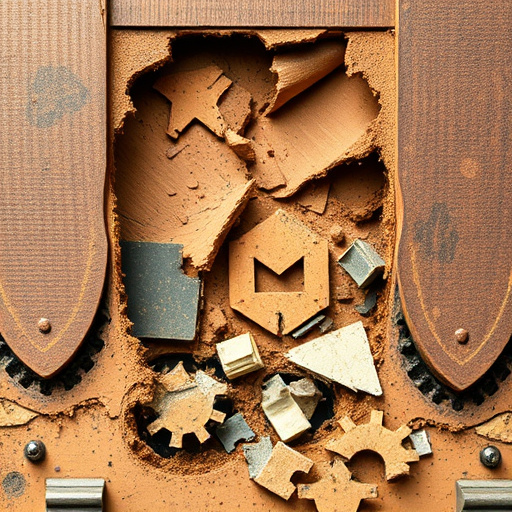 common causes of broken garage door tracks and rollers