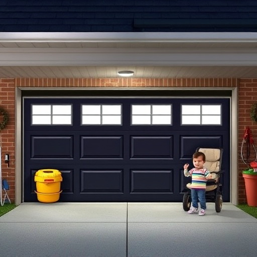 garage door safety tips for families with children