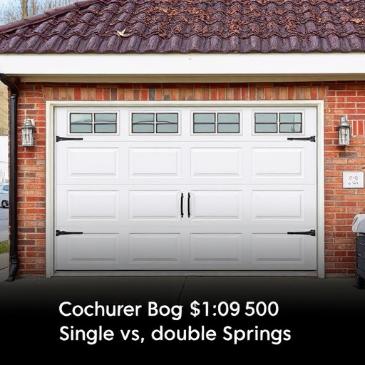 how to choose between single and double garage door springs