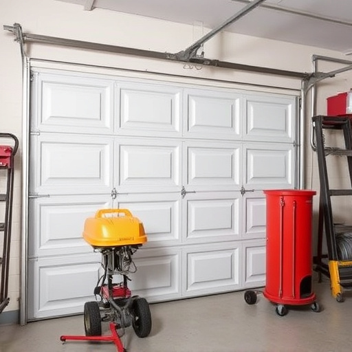 how to lubricate garage door rollers and hinges safely