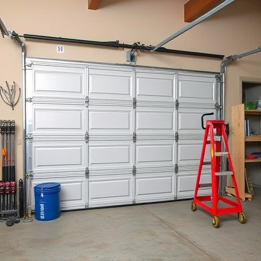 how to lubricate garage door rollers and hinges safely