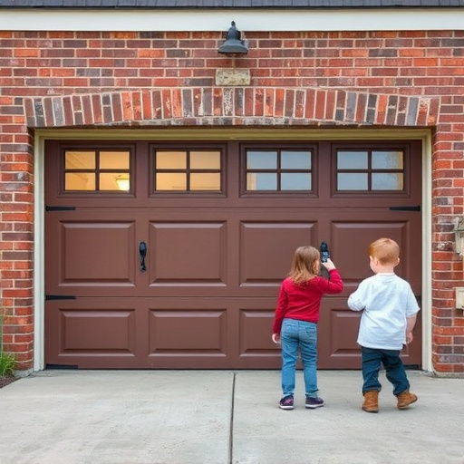 garage door safety tips for families with children