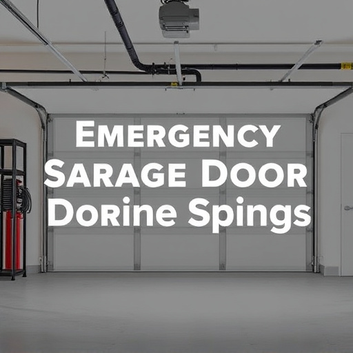 Emergency Garage Door Spring Repair: Single vs Double Springs