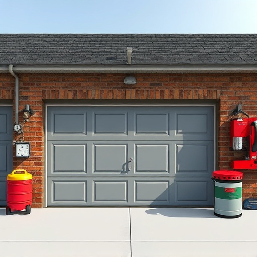 how to lubricate garage door rollers and hinges safely