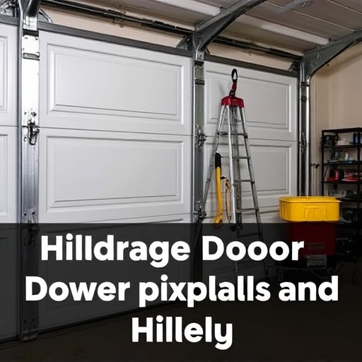 how to lubricate garage door rollers and hinges safely