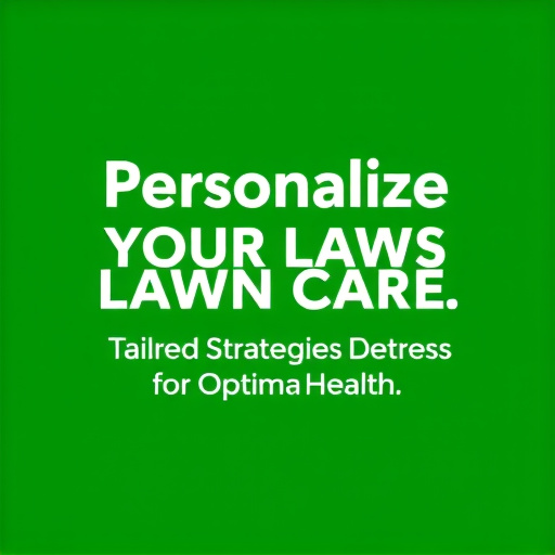 Personalize Your Lawn Care: Tailored Strategies for Optimal Health
