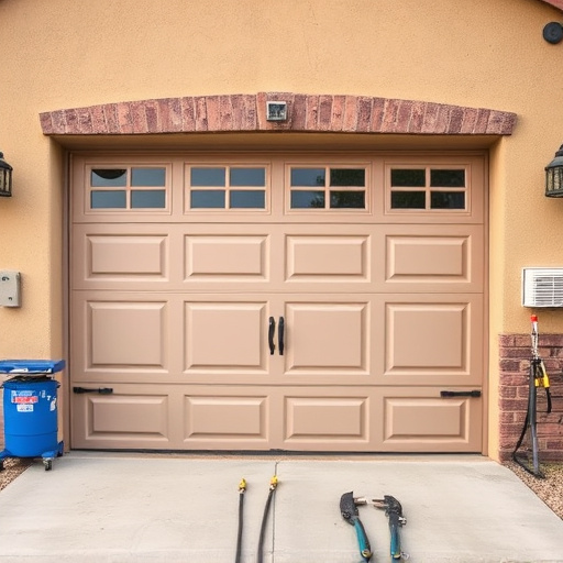 quick garage door repair in Tucson