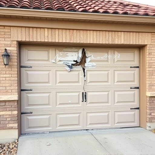 when to replace vs repair a garage door panel