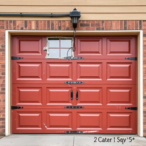 when to replace vs repair a garage door panel