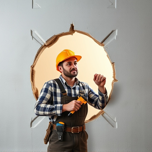 Handyman Tips: Invisibility for Wall Hole Repairs