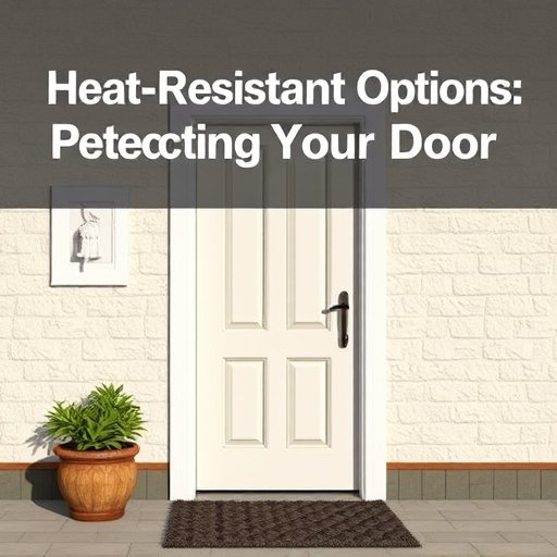 how dust and heat affect garage doors in the desert climate
