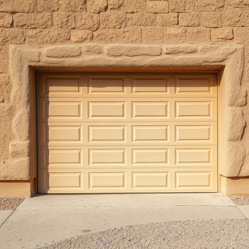 how dust and heat affect garage doors in the desert climate