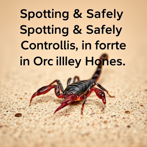 Spotting &amp; Safely Controlling Scorpions in Oro Valley Homes