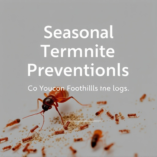 Seasonal Termite Prevention Tips for Tucson Foothills Homes