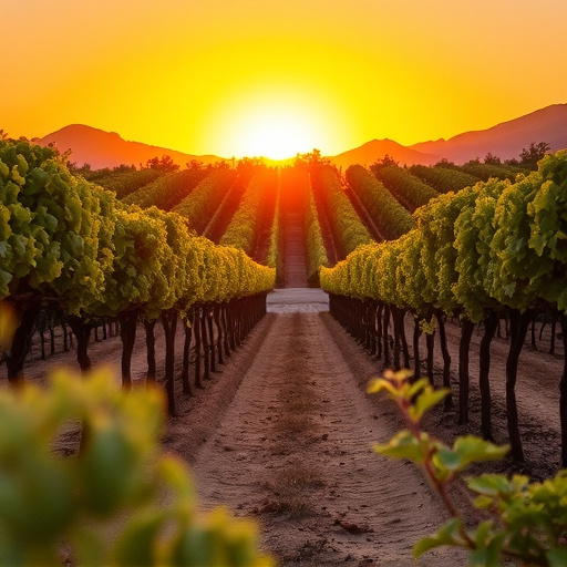 Capture Sunset Magic at Arizona's Wine Valley Vineyards