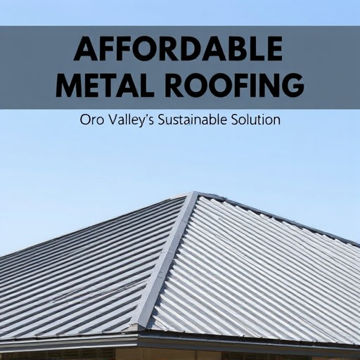 Affordable Metal Roofing: Oro Valley's Sustainable Solution