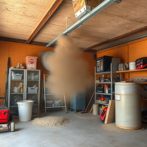 how dust and heat affect garage doors in the desert climate