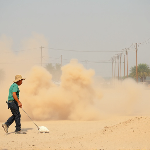 how dust and heat affect garage doors in the desert climate