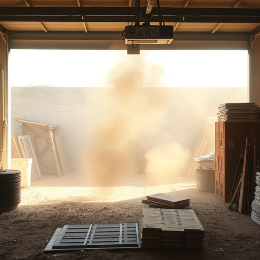 how dust and heat affect garage doors in the desert climate