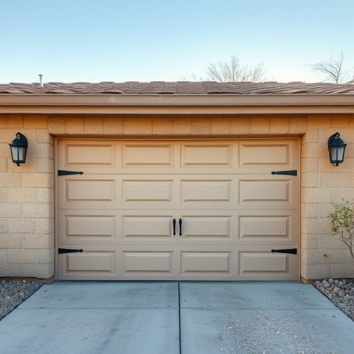 how dust and heat affect garage doors in the desert climate