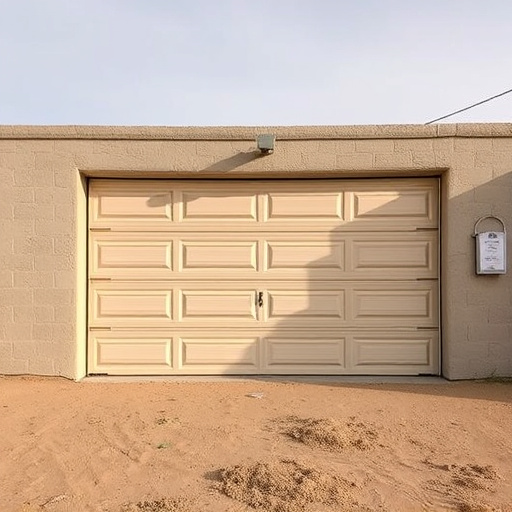 how dust and heat affect garage doors in the desert climate