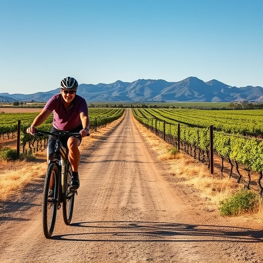 Cycling Through Sonoita AZ Wine Country Vineyards