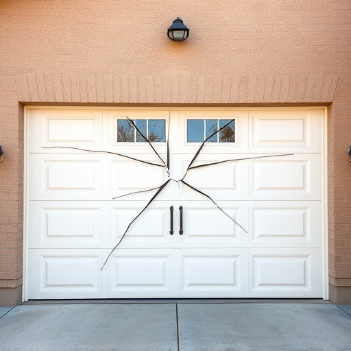Fixing Broken Garage Door Panels in Tucson: Repair vs. Replace
