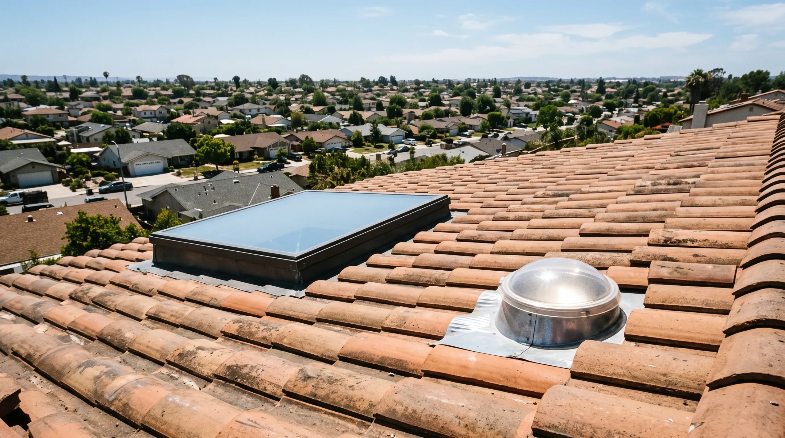 Skylight or Solar Tube? What Actually Goes Into Cutting One Into a Tile Roof
