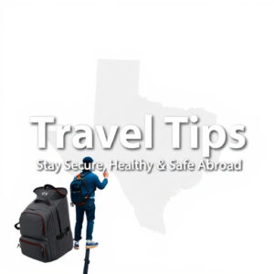 Texas Travel Tips: Stay Secure, Healthy, & Safe Abroad